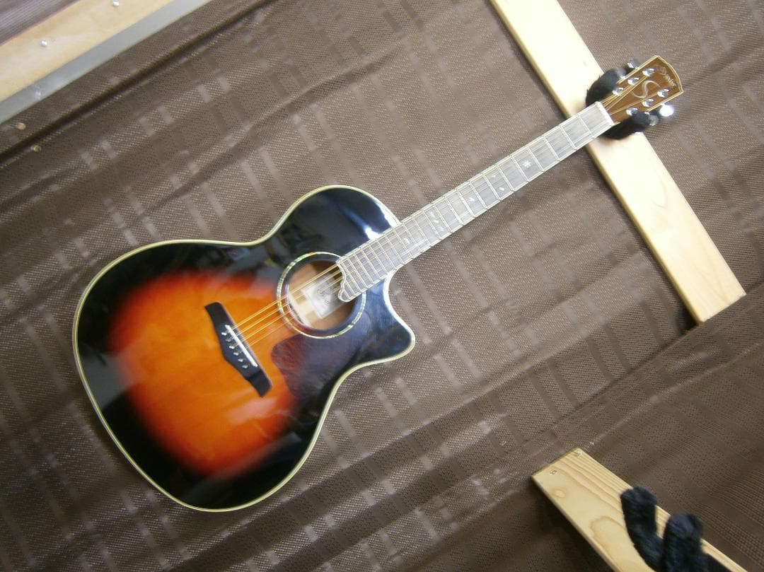 期間限定特価 ・Sヤイリ＜YE-50＞エレアコ・トップ単板・クラシック4 S.Yairi S.Yairi YEP-01 DBL スプルース単板トップ FISHMAN