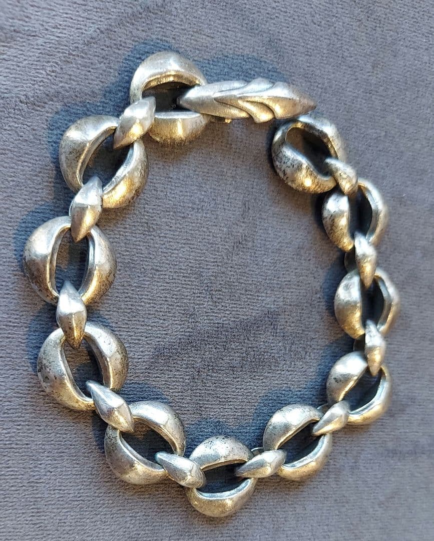 LION HEART　ライオンハート貴重 シルバー950 チェーンリンクブレス