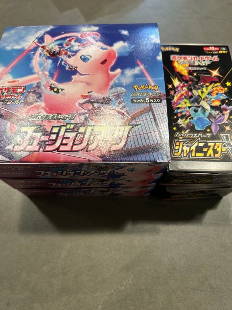 ポケモンカードゲーム フュージョンアーツ未開封1箱とおまけ