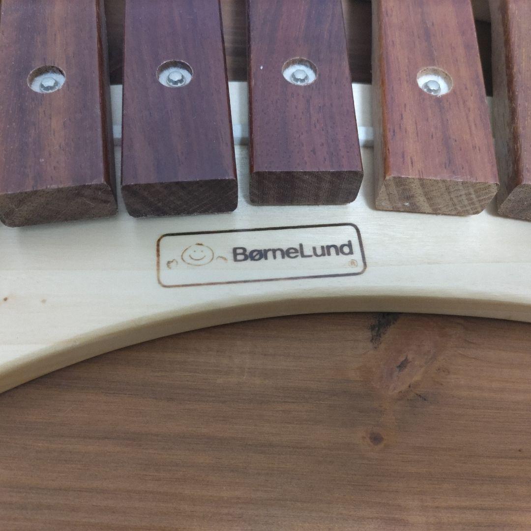 BørneLund 木製シロフォン マレット付き