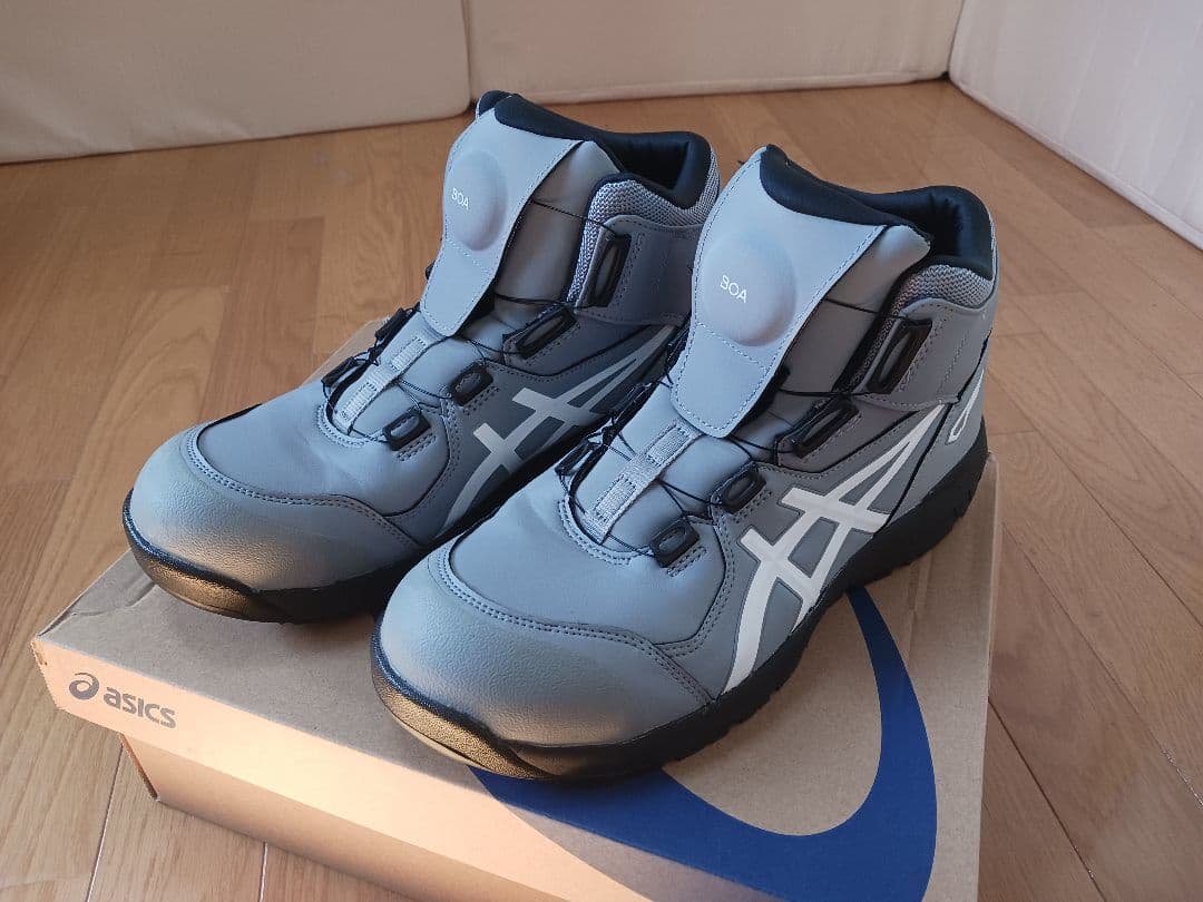 アシックスWINJOB　CP304BOA27.0㎝ シートロック×ホワイト