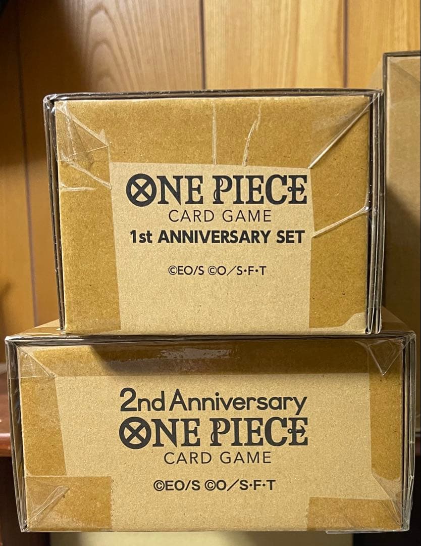 ワンピースカード　1st 2nd Anniversary Set プレバン
