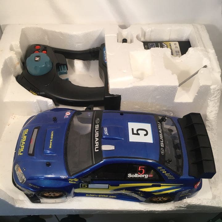 動作品　1/14 スバルインプレッサ WRC2005 ラジコン