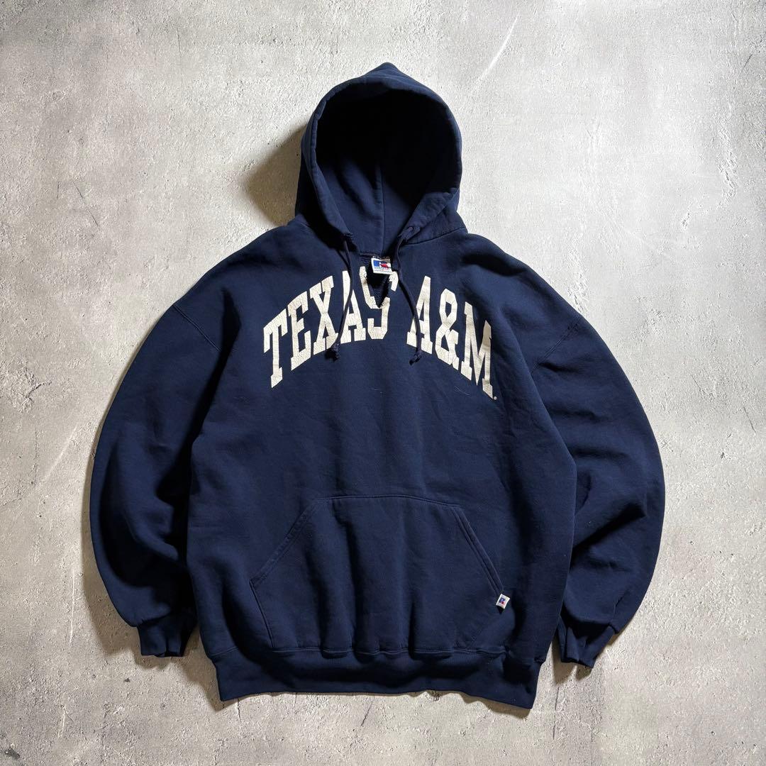 トップス 90s Russell Athletic Texas A&M Hoodie