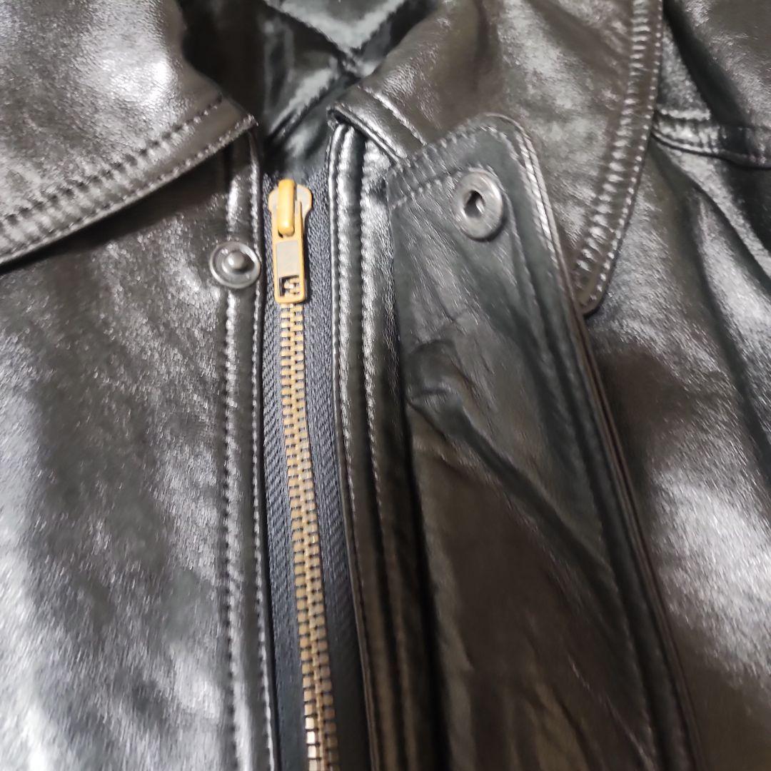 ラムレザージャケット シープスキン A-2レザーフライトジャケット 短丈