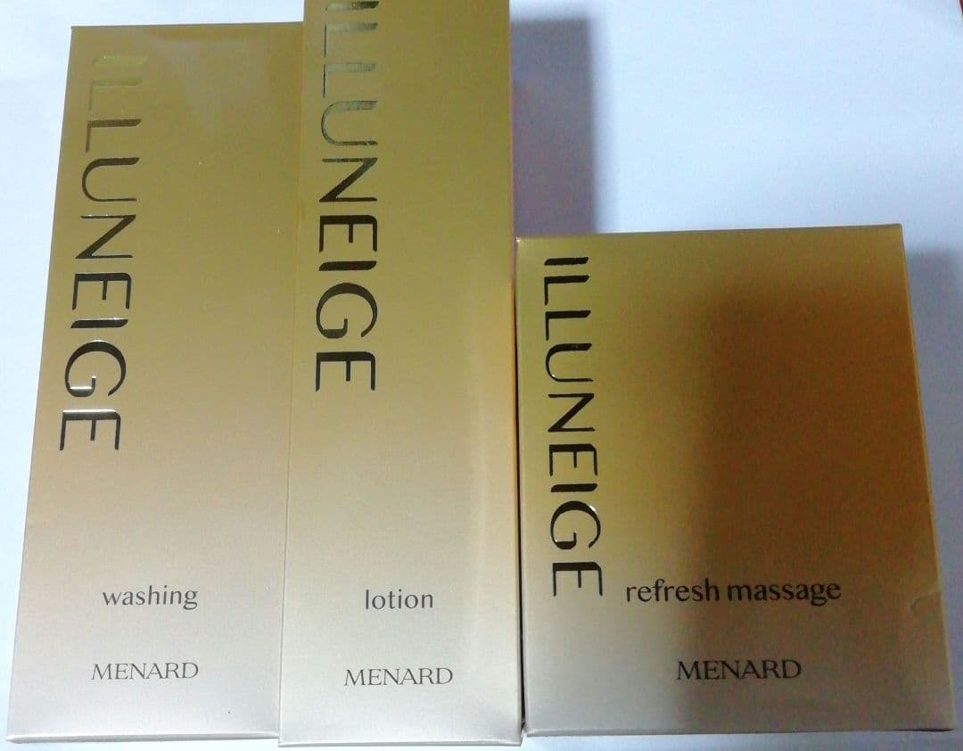 メナードイルネージュ 洗顔料・化粧水・マッサージクリームセット