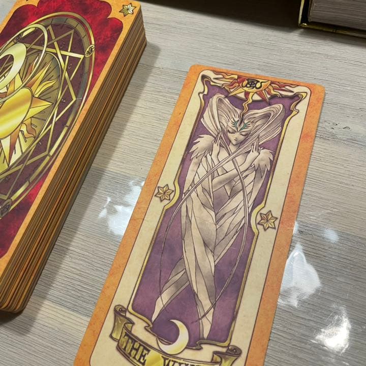 初版 CLAMP】描きおろしクロウカードセット 本 タロット カード