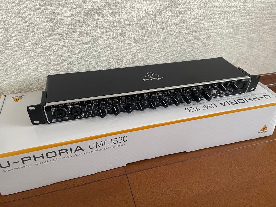 Behringer U-PHORIA UMC1820 新品未使用 BEHRINGER（ベリンガー） BEHRINGER/べリンガー MIDASマイクプリアンプ