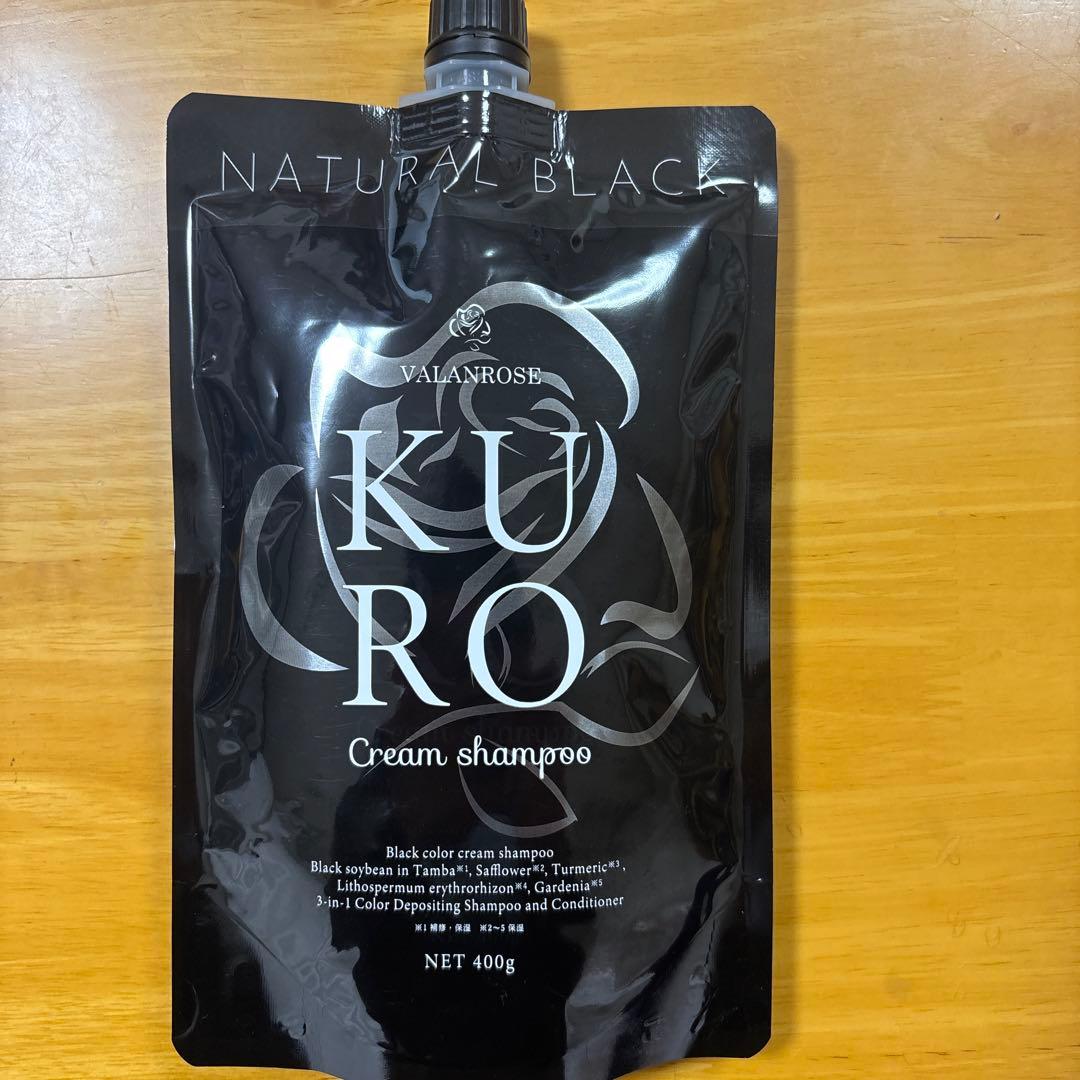 VALANROSE KURO Cream Shampoo 400g - メルカリ