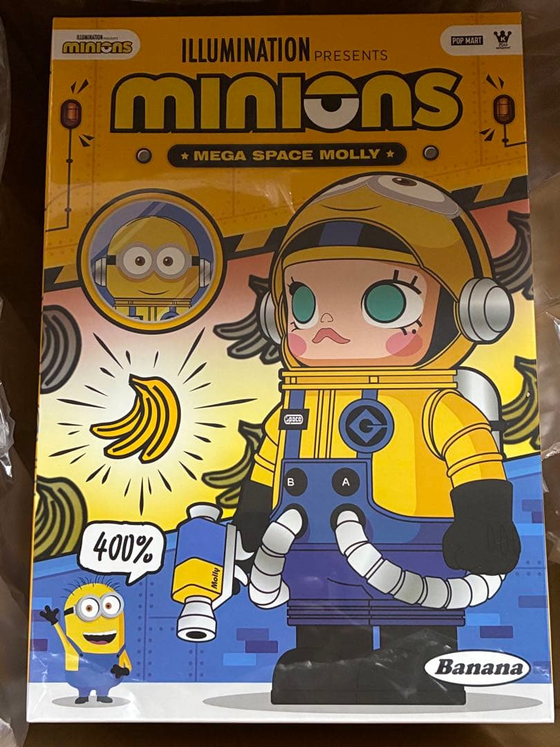 その他 POP MART MEGA SPACE MOLLY MINIONS 400%