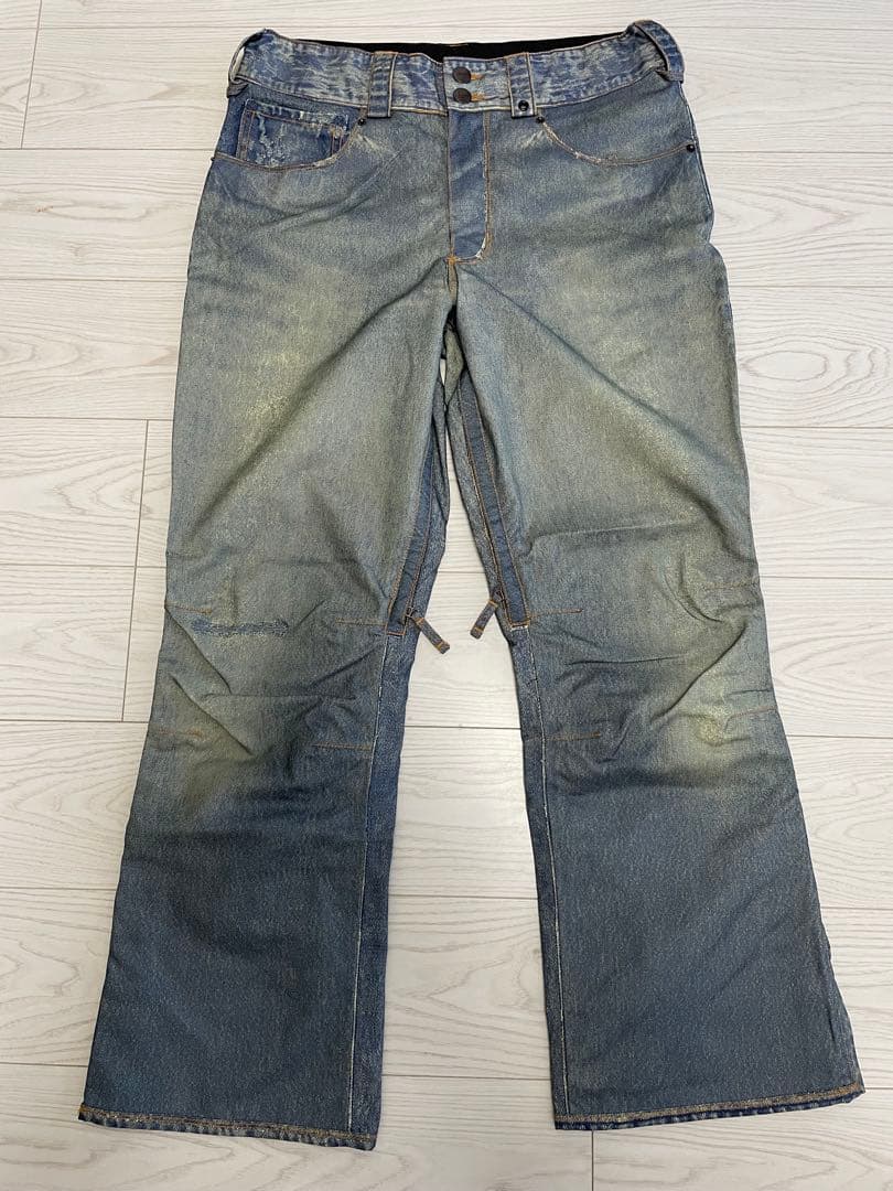 Analog アナログ スノーボード パンツ デニム風 M