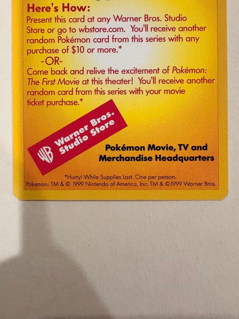 詳細は説明欄に！】 ミュウ mew ポケモンカード 英語版プロモ2種