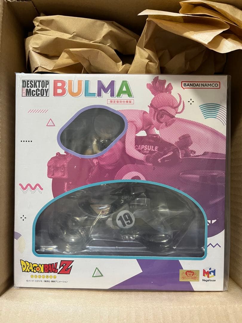 デスクトップリアルマッコイ ドラゴンボールZ ブルマ 限定復刻仕様版