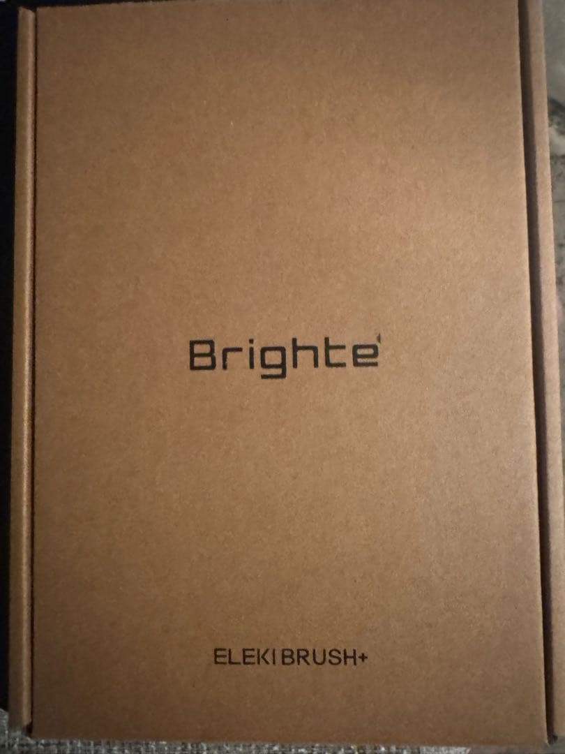 Brighte ELEK! BRUSH+ 美容家電 極美品 Brighte（ブライト） エレキブラシ プラス ブラシ型 美顔器 頭皮ケア