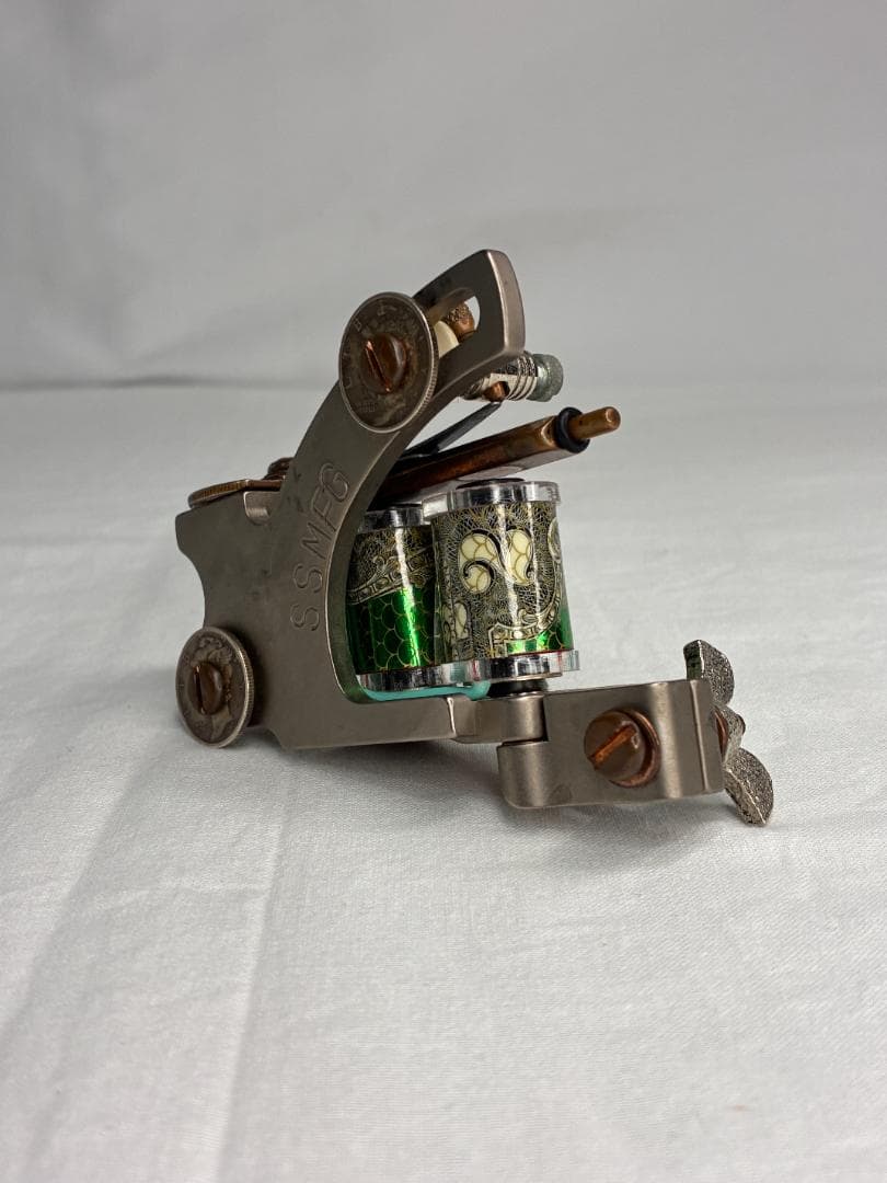 希少▪️タトゥーマシン　SSMFG　シルバー　tattooマシン　コイルマシン