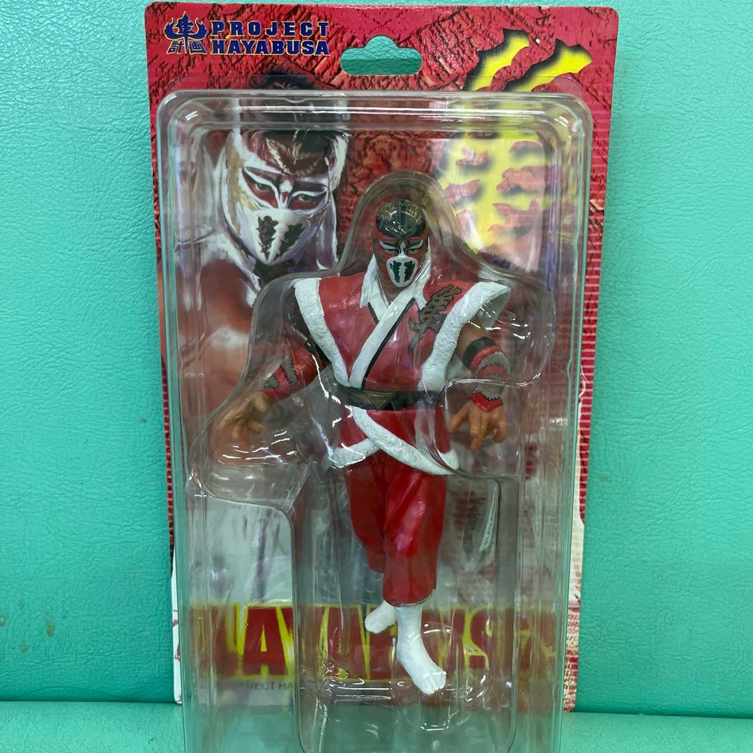 キャラプロ ハヤブサ 赤 FMW プロレスフィギュア - メルカリ