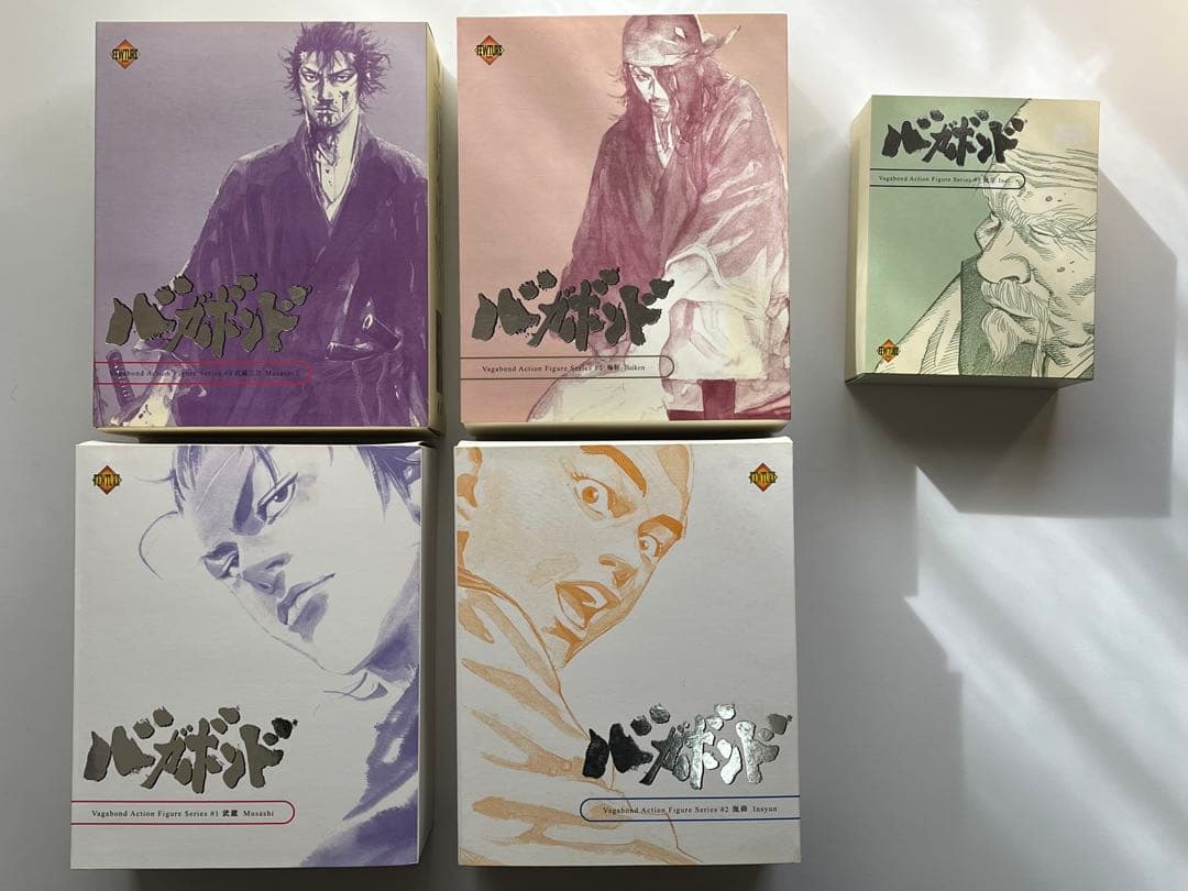 絶版品レア バガボンド フィギュア フューチャーモデルズ5体セット 井上雄彦