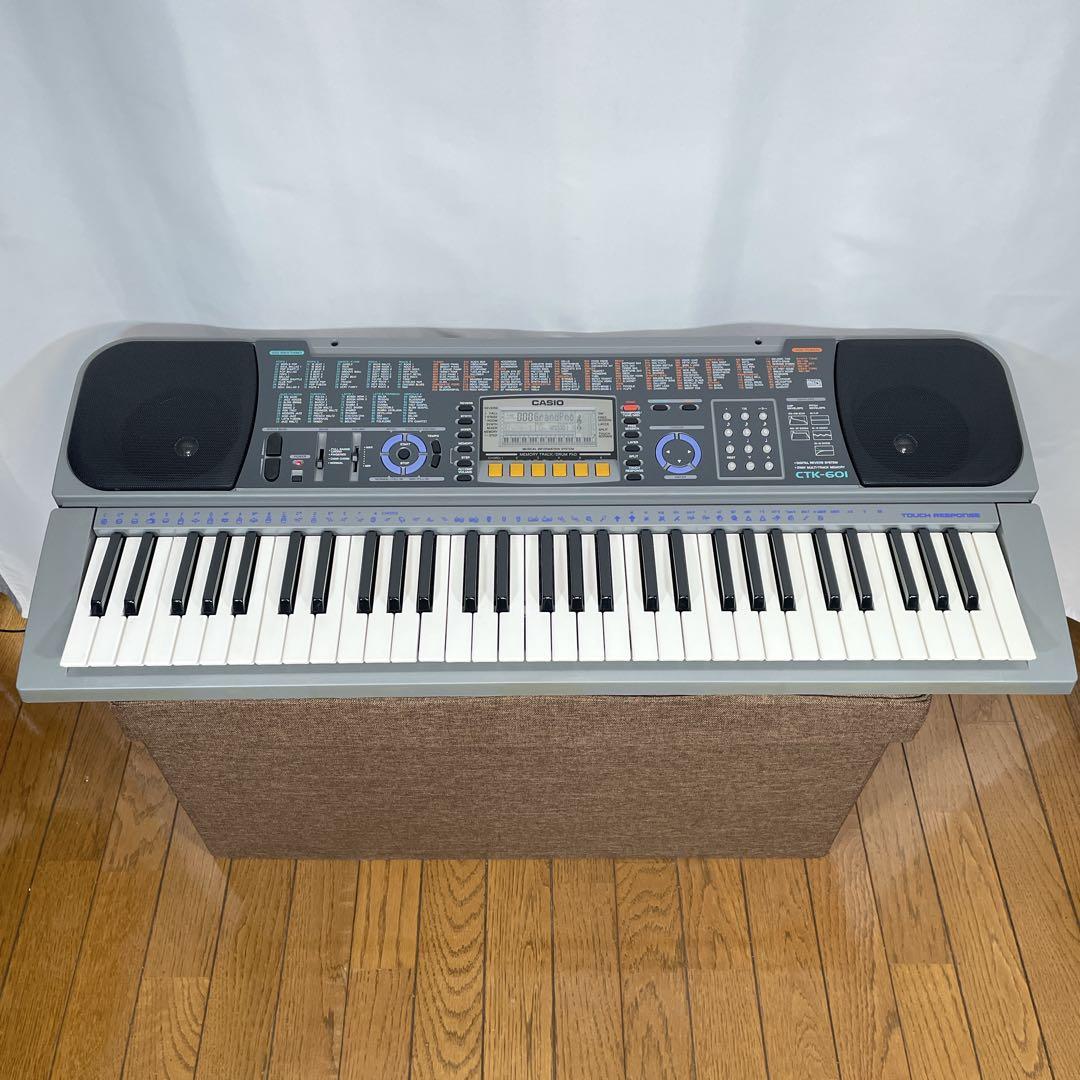 CASIO CTK-601 キーボード - メルカリ