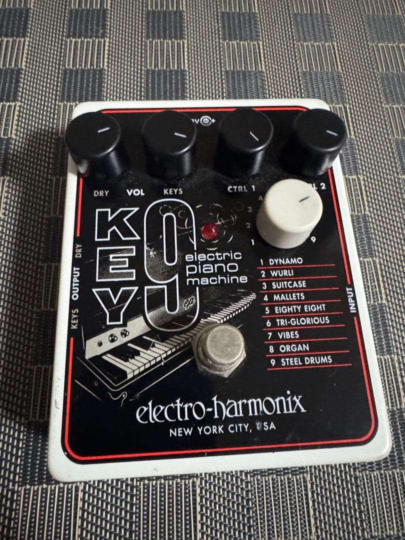 electro-harmonix KEY 9 エレクトリックピアノエフェクター