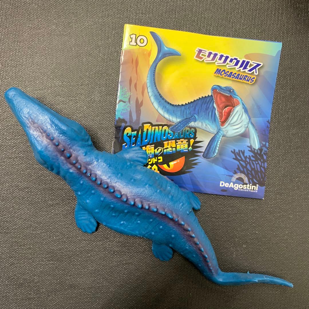 モササウルス ブックレット 海の恐竜 &co デアゴスティーニ アンドコ