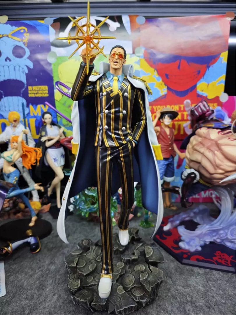 ワンピース 海軍本部大将 黄猿 ボルサリーノ フィギュア ガレージ