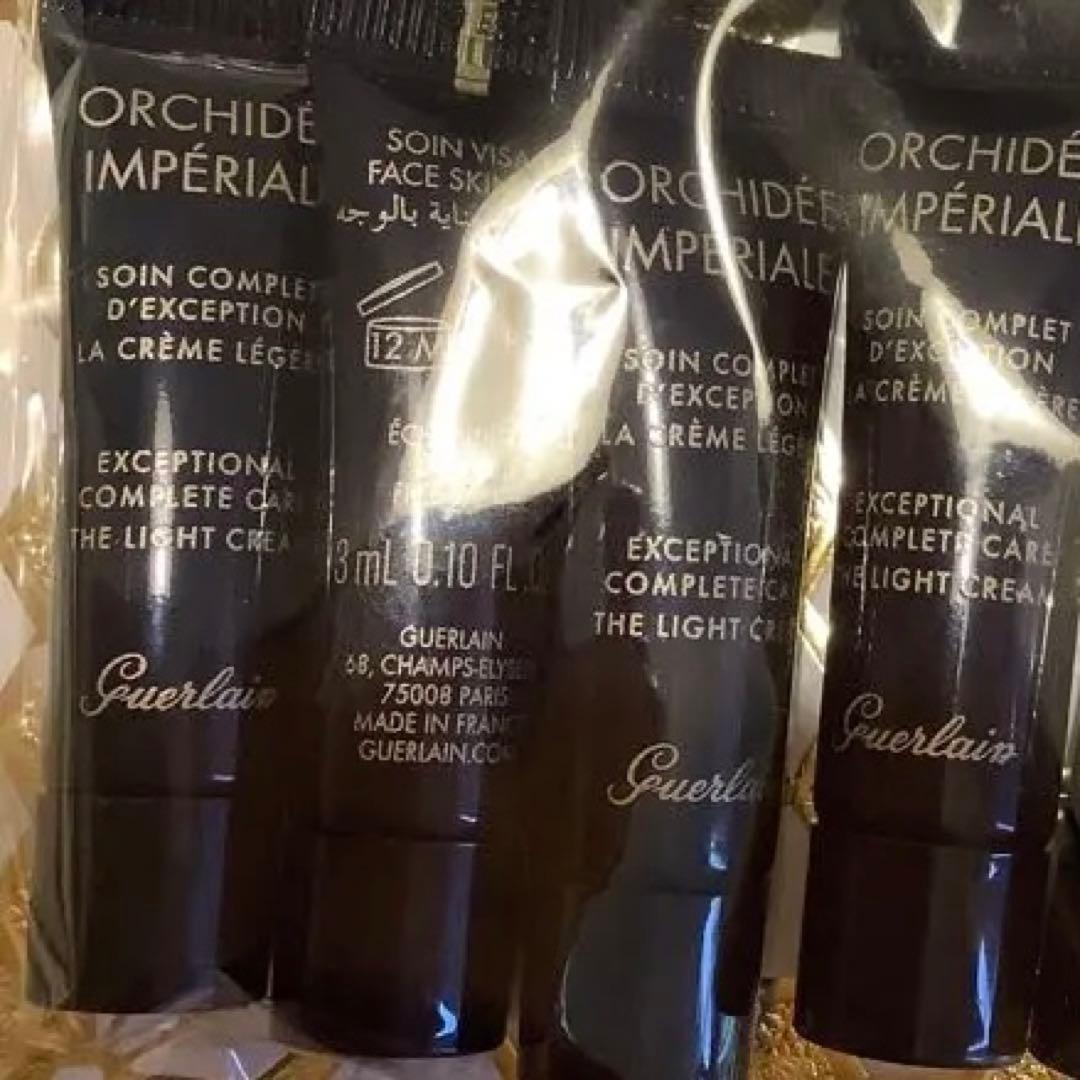 新品。ゲランオーキデアンペリアライトクリーム　3本15ml
