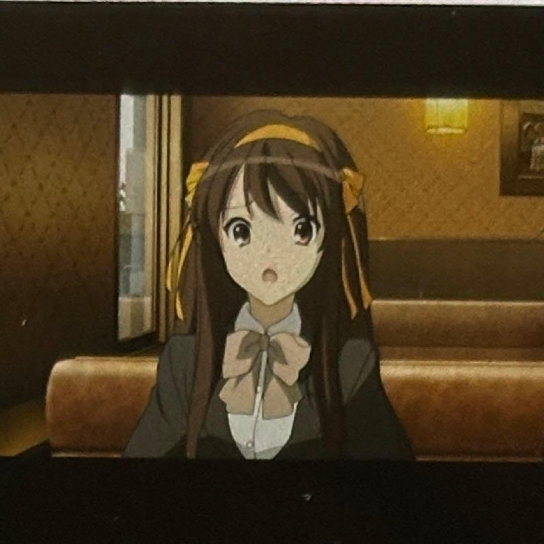 涼宮ハルヒの消失 2週目 入場者特典 復刻フィルム 光陽園学院 制服ハルヒ