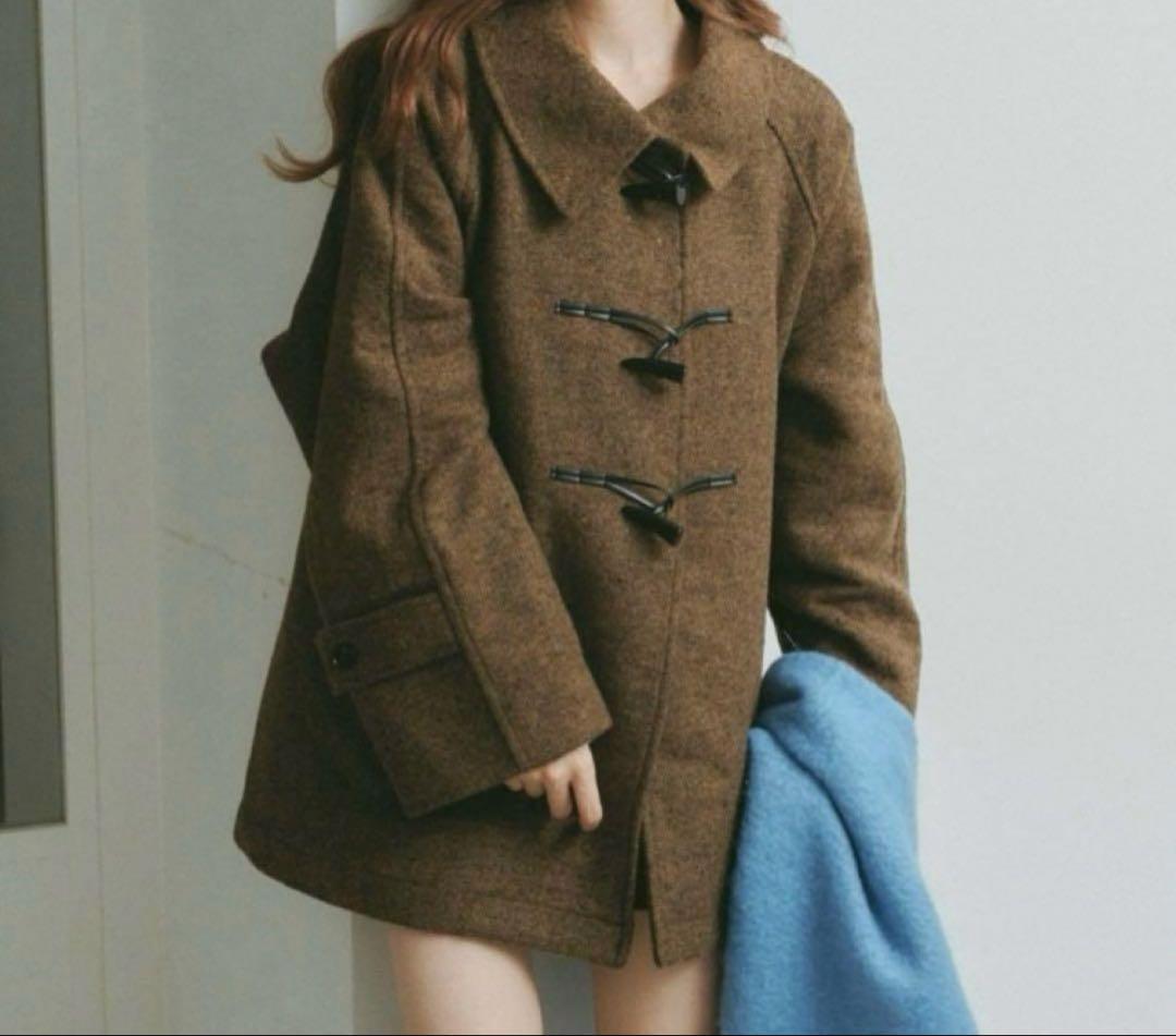 kastane フレアベルト付きダッフルコート ベスト付き - メルカリ