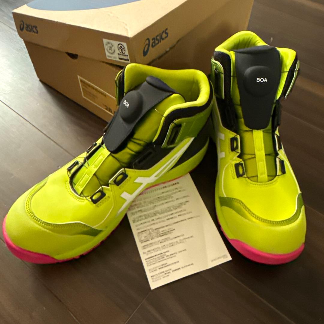 早い者勝ち‼️ ラスト値下げasics workingユニセックス大人ウィンジョブ