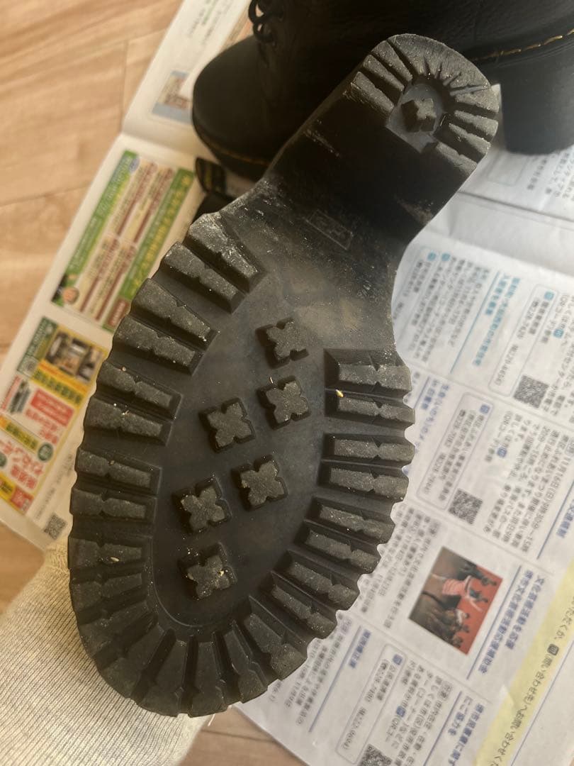 ドクターマーチン　ヒールブーツ　23〜23.5cm