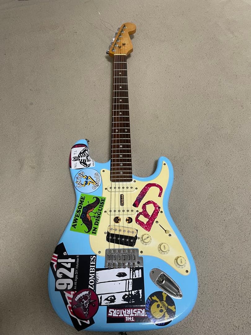 GreenDay ビリージョーアームストロング BLUE ハンドメイド GreenDay ビリージョーアームストロング BLUE ハンドメイド - メルカリ