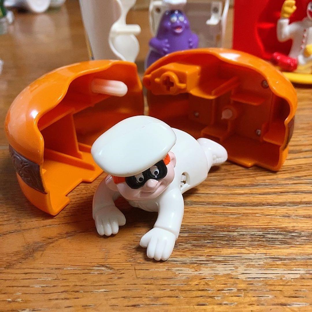 希少 マクドナルド ミールトイ マックシェフ 4種 コンプリート 1999年