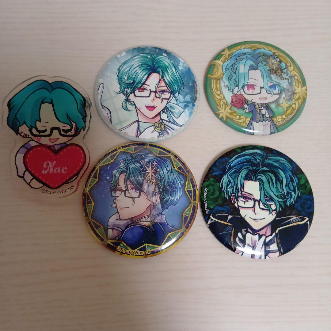 悪魔執事と黒い猫 あくねこ ナック 缶バッジセット - メルカリ