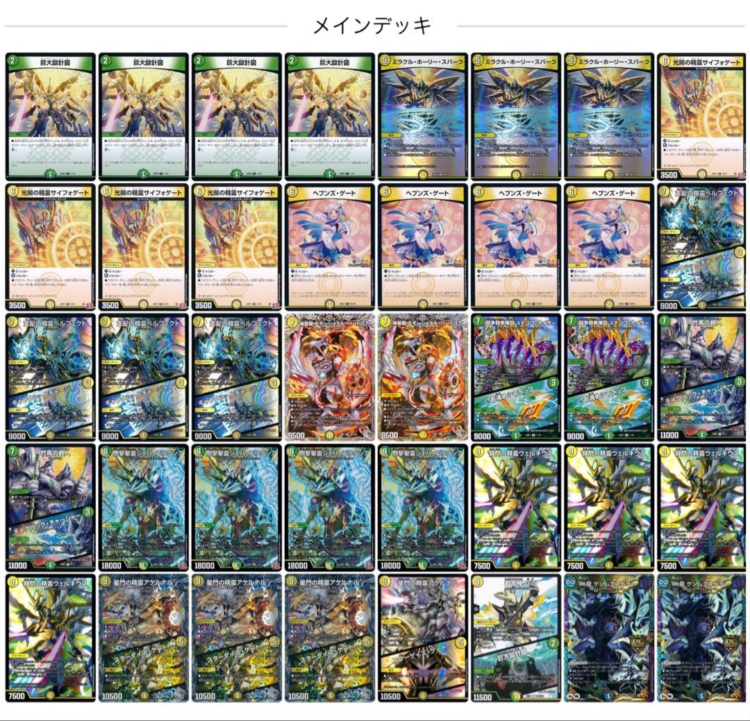 巨大天門 (白緑天門) デッキ