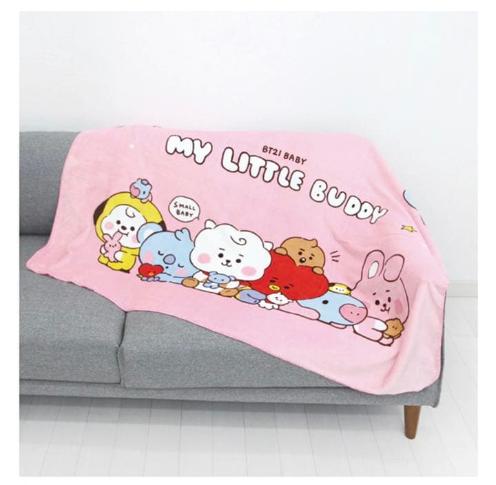 個数限定 BT21 ブランケット リトルバディブランケット BTS 膝掛け