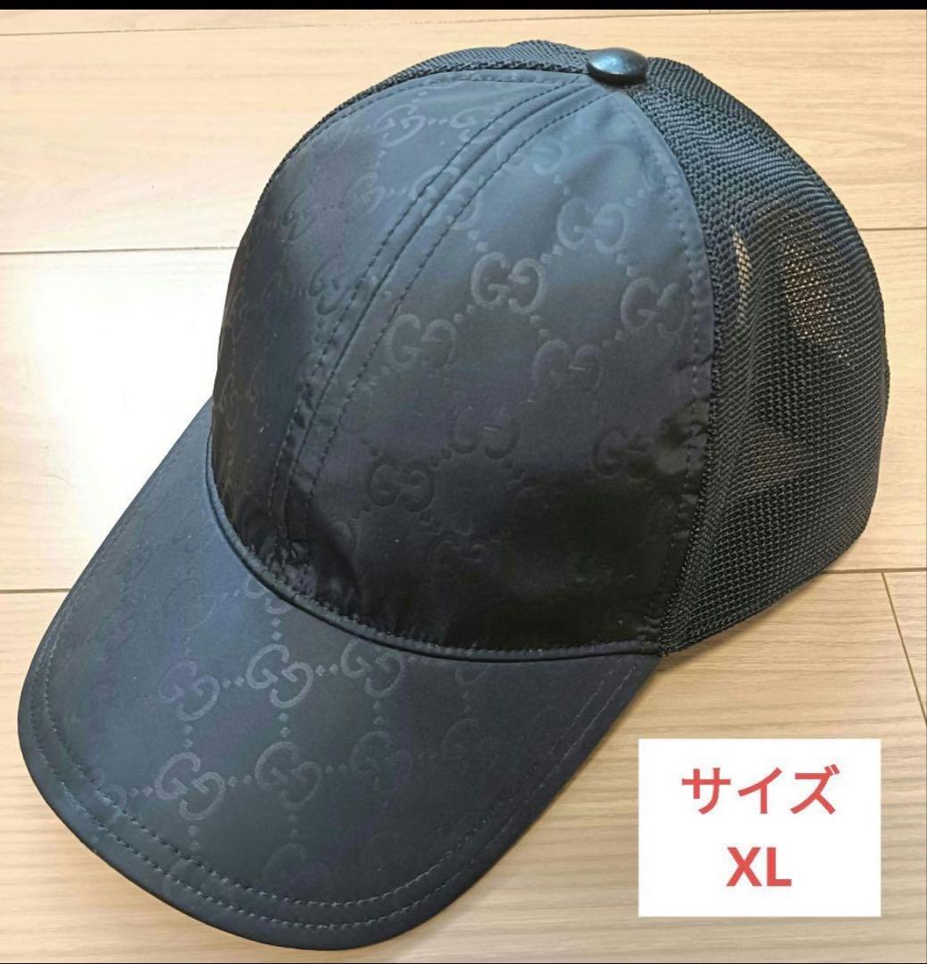 GUCCI グッチ　サイズ XL ベースボールキャップ GG GUCCI】グッチ ベースボールキャップ 576253 キャップ キャンバス