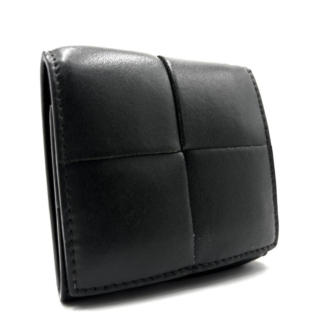 【現行・極美品】ボッテガヴェネタ カセット 折り畳みパース ダークグリーン