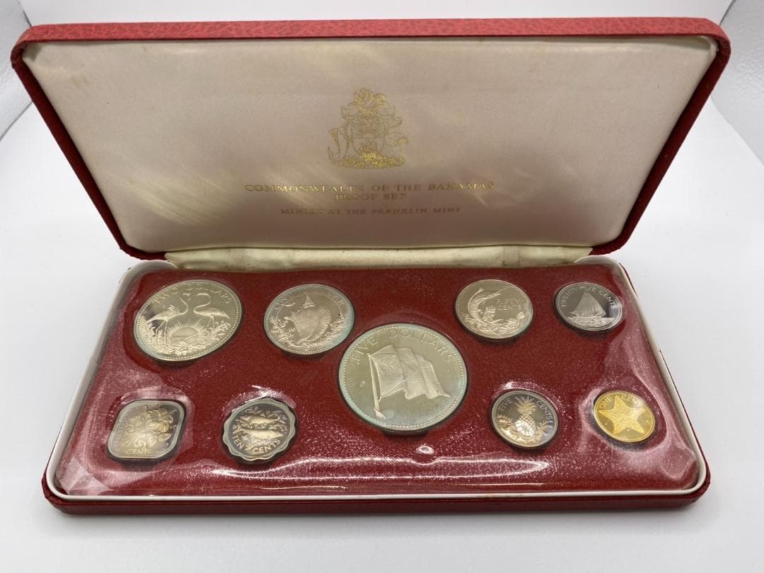 バハマ連邦 公式プルーフセット 1974年版
