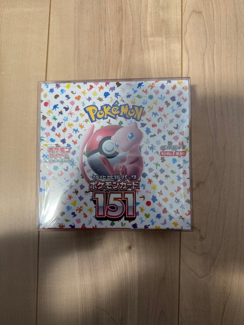 ポケモンカード151 シュリンク付きボックス ポケモンカードゲーム ポケモンカード151 BOX シュリンク付き 新品 未