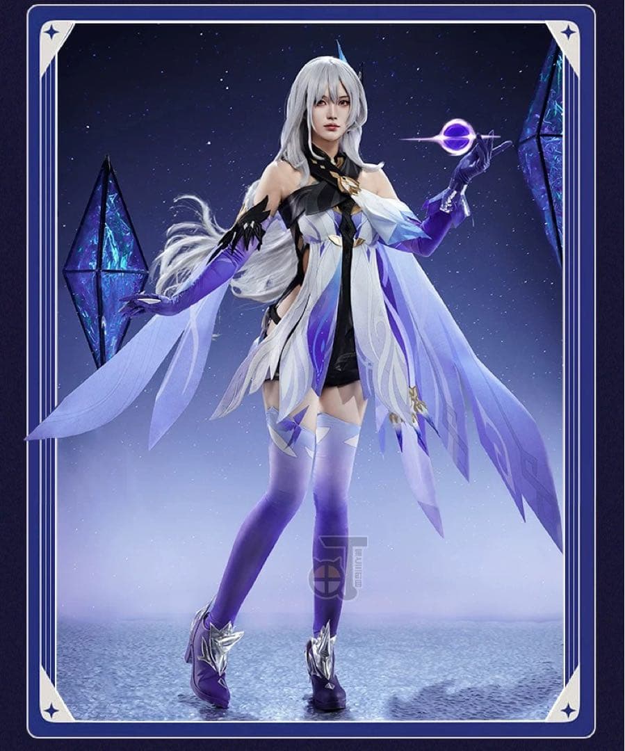 即日発送可能】 猫と三丁目製 原神 スカーク コスプレ 衣装 服 - メルカリ