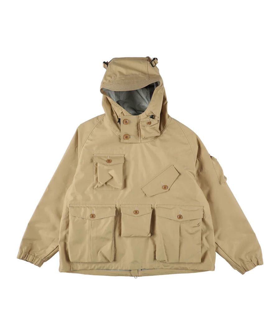 【MODMNT】MIL SMOCK SHORT (BEIGE L)