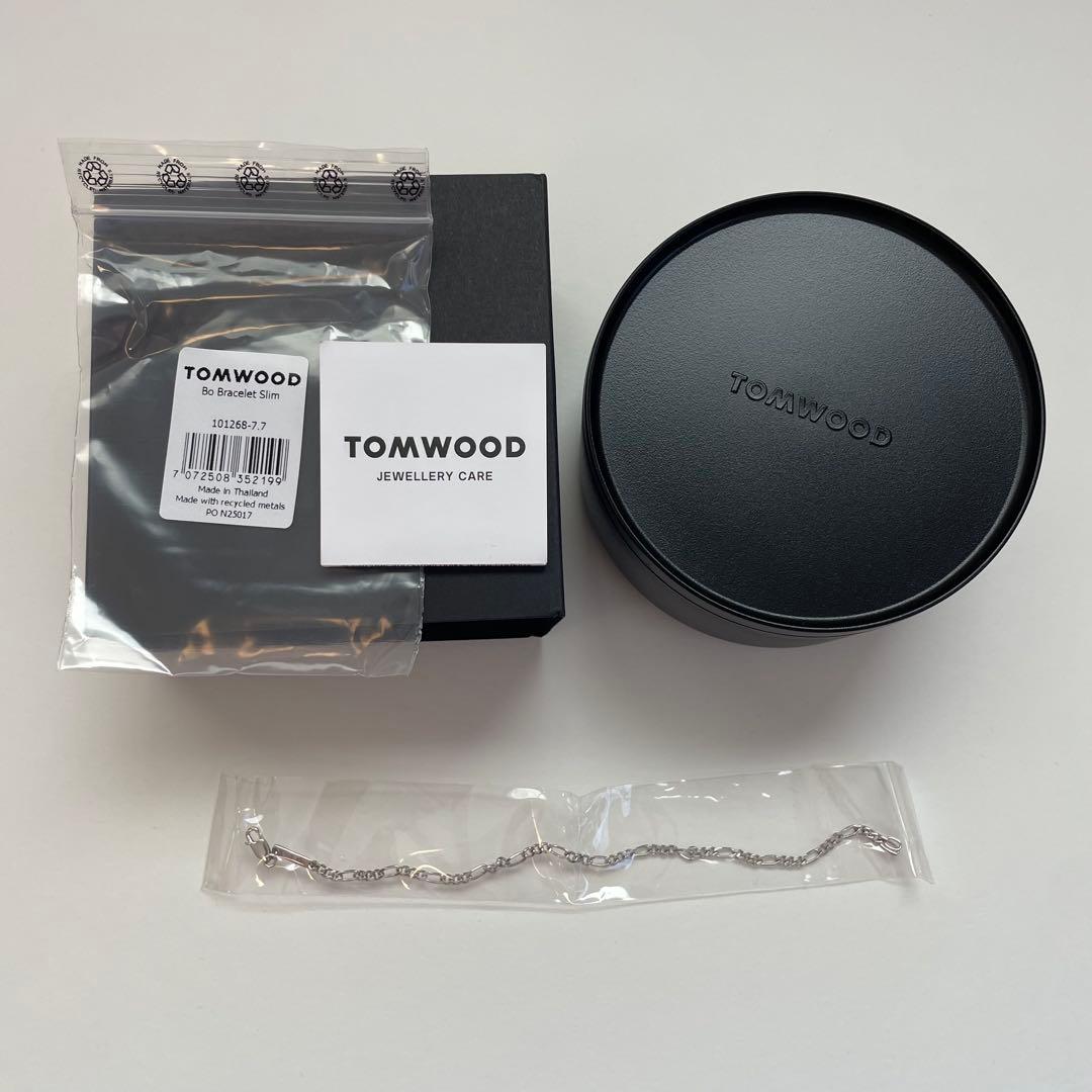【新品未使用】 TOMWOOD Bo Bracelet Slim silver