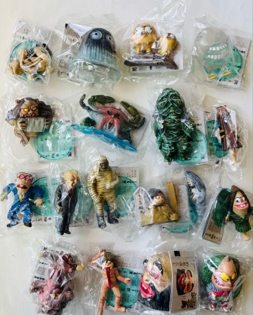 水木しげる　妖怪事典　彩色ver.オール内袋未開封品　全18種セット