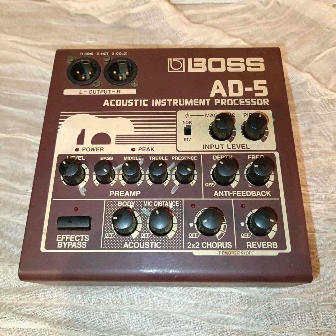 BOSS AD-5 アコースティック用プリアンプ Amazon.co.jp: BOSS / AD-5 Acoustic Instrument Processor
