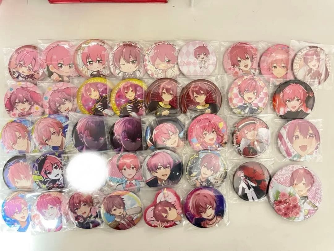 いれいす ないこ 缶バッジ 39点まとめ売り - メルカリ