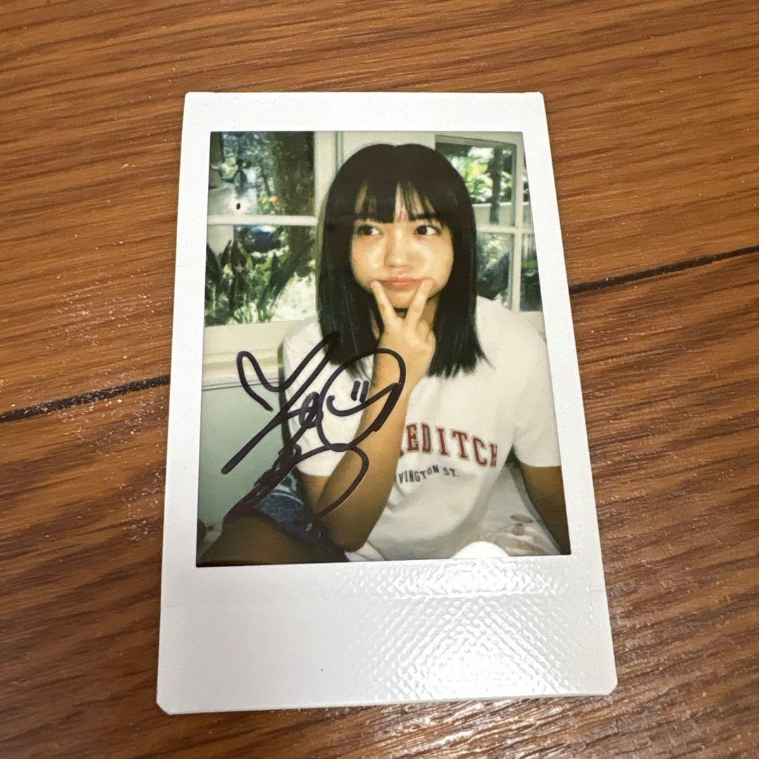 大原優乃サイン入りチェキ - メルカリ