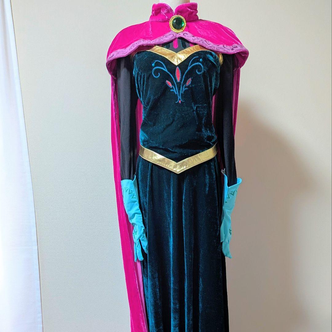 アナ雪コスプレ衣装　エルサ　戴冠式　Dハロ