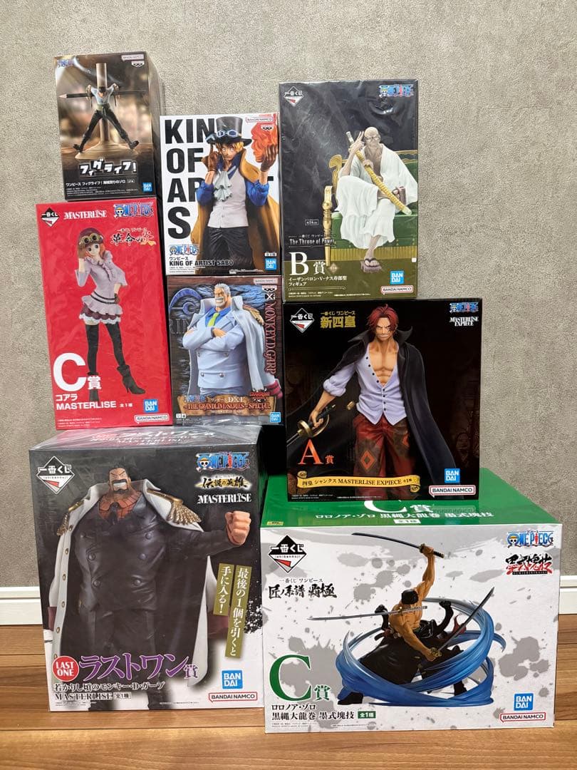 ワンピースフィギュア8点セット