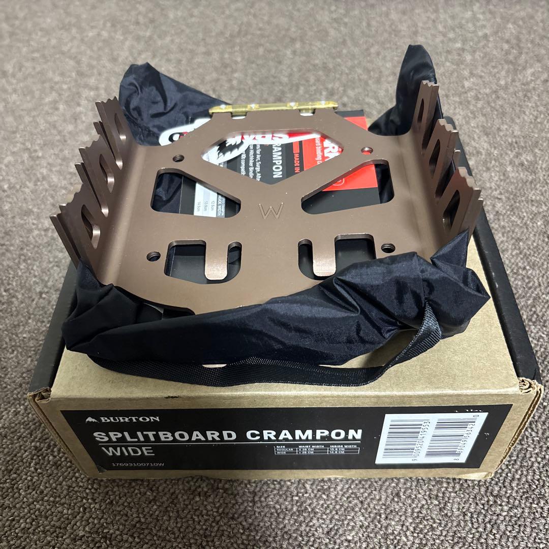 スノーボード BURTON SPLITBOARD CRAMPON WIDE