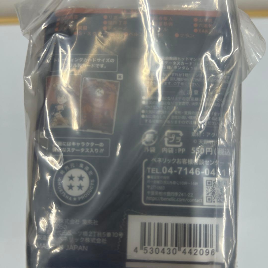 家庭教師ヒットマンREBORN! ステータスカードコレクション未開封15個